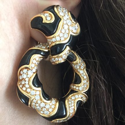 Marina B Ken Clip Earrings