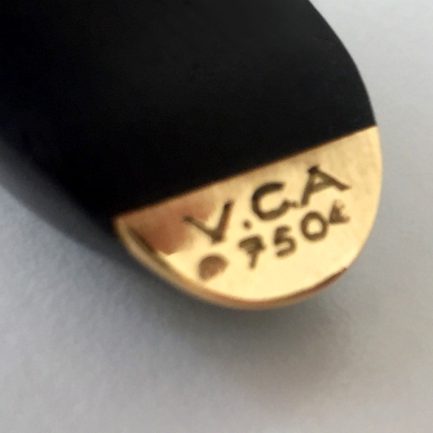 Van Cleef & Arpels Ebony Cuff Bracelet