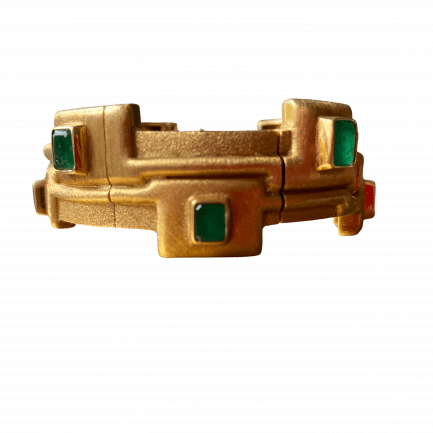 Burle marx emerald bracelet