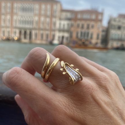 Violin Ring by Arman