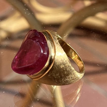 Burle Marx Forma Livre Pink Tourmaline Ring