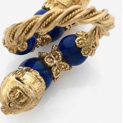 Lions Headed Ring by Zolotas