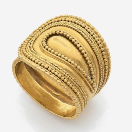 Filigree Gold Ring by Lalaounis